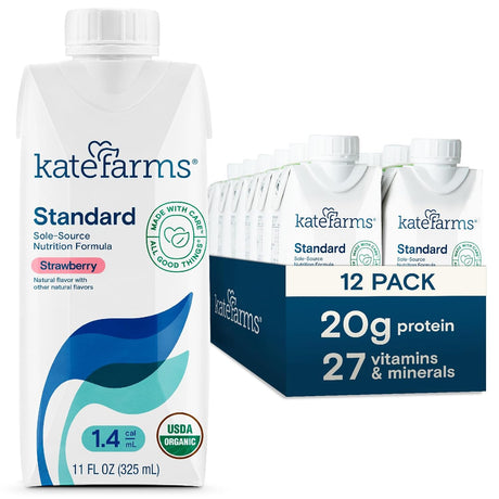 Kate Farms Standard Formula 1.4, Strawberry, CS/12 - 811112030812-Case - LL Medico