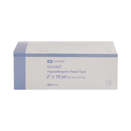 Kendall Hypoallergenic Paper Medical Tape, White, Nonsterile - 2419C-Single - LL Medico