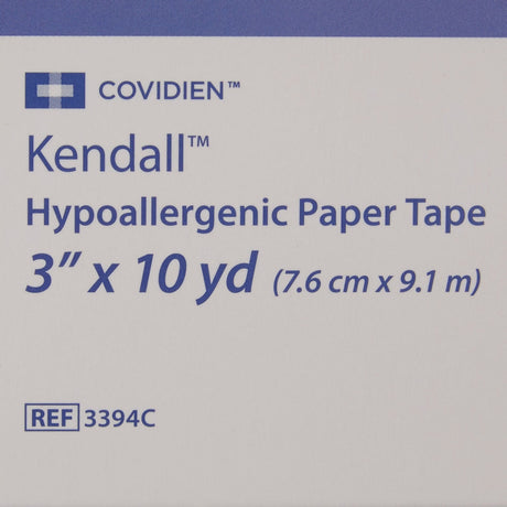 Kendall Hypoallergenic Paper Medical Tape, White, Nonsterile - 2419C-Single - LL Medico