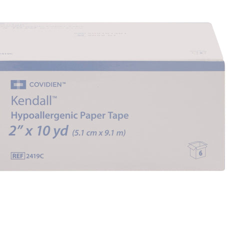 Kendall Hypoallergenic Paper Medical Tape, White, Nonsterile - 2419C-Single - LL Medico