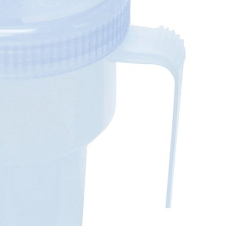 Kennedy One-Handled Spillproof Drinking Cup, 7 oz, Translucent, Plastic, Reusable - 60-1000-Single - LL Medico
