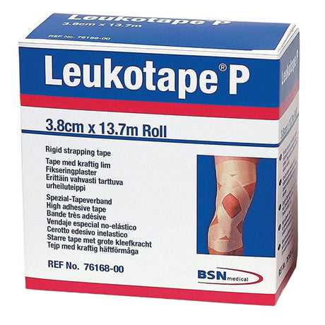 Leukotape P Rigid Strapping Tape, Beige, 1.5 Inch x 15 Yard - 76168-Single - LL Medico