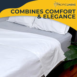 Lew Jan Textile Flat Bed Sheet, Twin, 66" x 104", White - V21-660430-Single - LL Medico