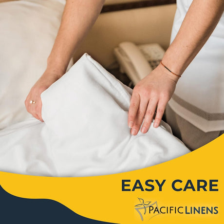 Lew Jan Textile Flat Bed Sheet, Twin, 66" x 104", White - V21-660430-Single - LL Medico