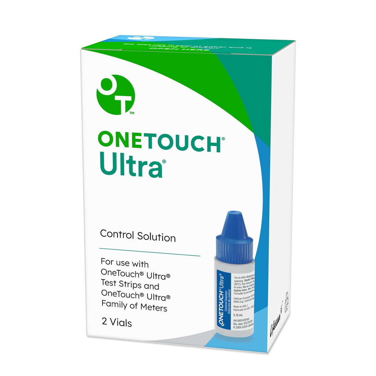 LifeScan One Touch Ultra Control Solution - 010458-Single - LL Medico