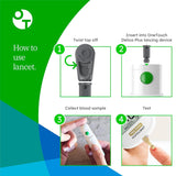 LifeScan OneTouch Delica Plus Lancets, 30 Gauge, 100 Count - 02401103-Box - LL Medico