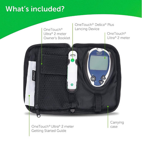 LifeScan OneTouch Ultra 2 Blood Glucose Meter - 53885004601-Single - LL Medico