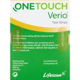 LifeScan OneTouch Verio Blood Glucose Test Strips - 022899-Box - LL Medico