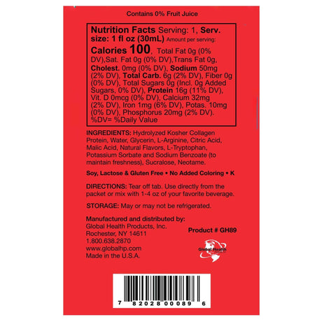 LiquaCel Concentrated Liquid Protein, Apple, 1 oz - GH-89-Single - LL Medico