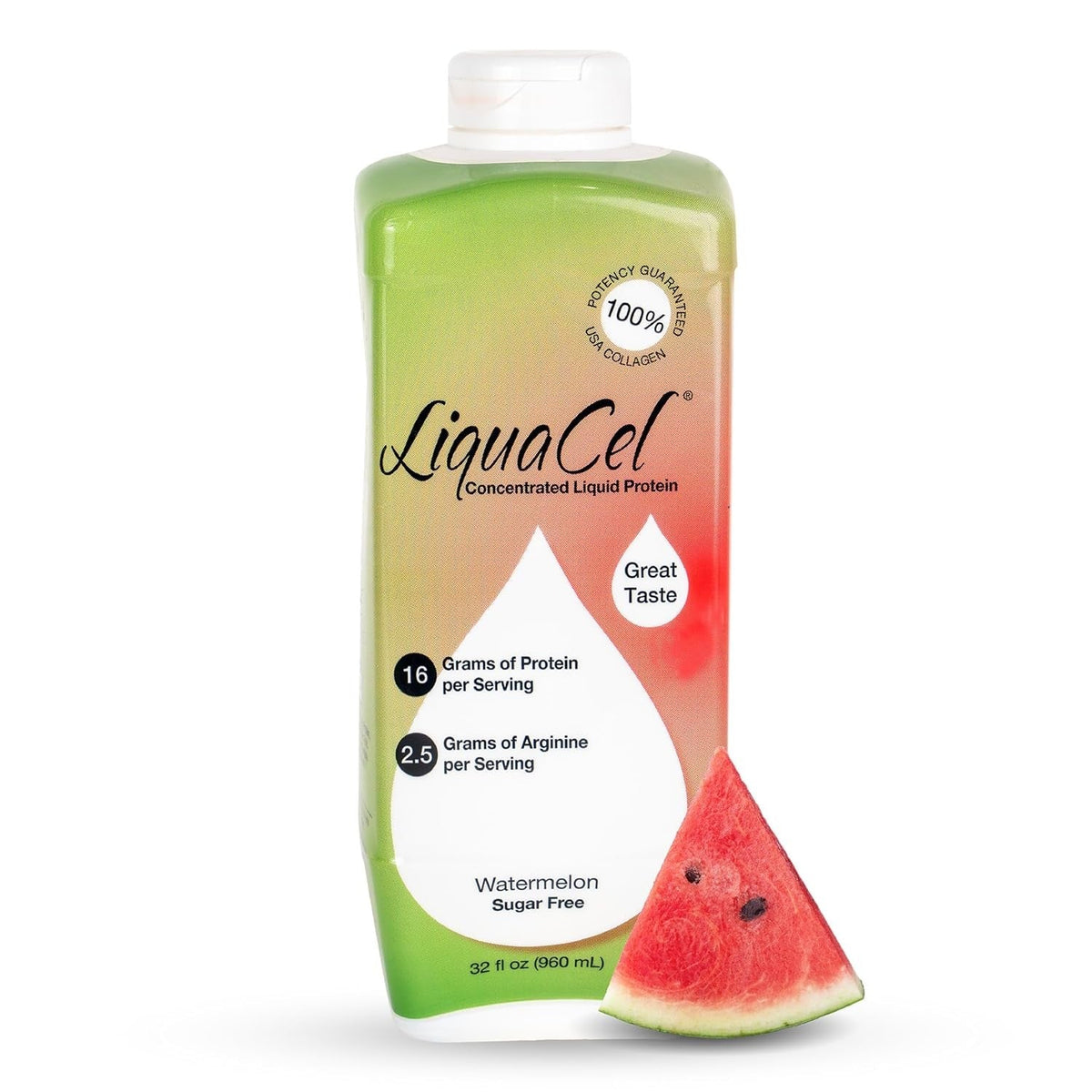 LiquaCel Concentrated Liquid Protein, Ginger Ale, 32 oz - GH-111-Single - LL Medico