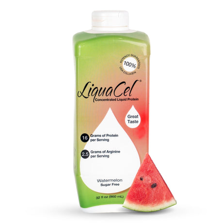 LiquaCel Concentrated Liquid Protein, Watermelon, 32 oz - GH-96-Single - LL Medico