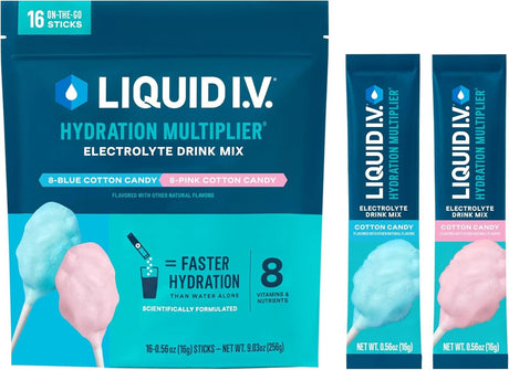 Liquid I.V. Hydration Multiplier Electrolyte Drink Mix, Tropical Punch, 0.56 oz - LVM-6021-Pack - LL Medico