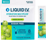 Liquid I.V. Hydration Multiplier Sugar Free Electrolyte Drink Mix, Green Grape, 0.45 oz - LVM-6034-Box - LL Medico