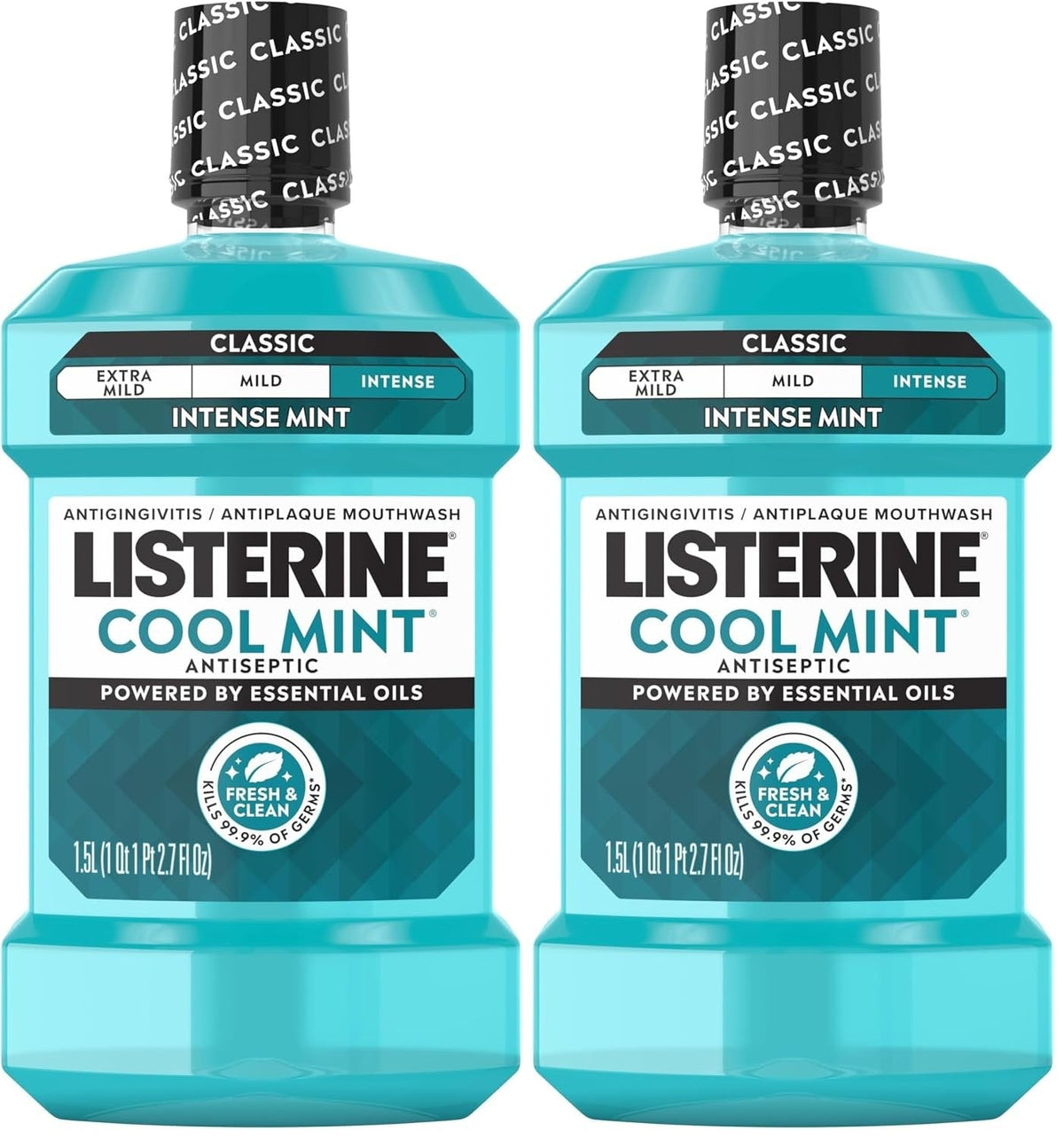 Listerine Antiseptic Mouthwash Cool Mint, 500 mL - 42002040272-Single - LL Medico