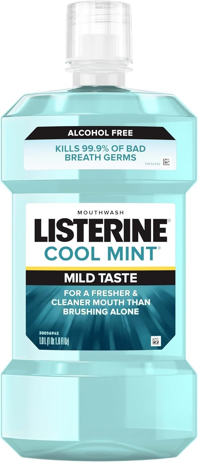 Listerine Cool Mint Antiseptic Mouthwash, 3.2 oz. - 524279500-Single - LL Medico