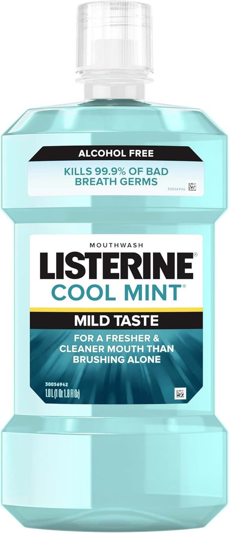 Listerine Cool Mint Antiseptic Mouthwash, 3.2 oz. - 524279500-Single - LL Medico