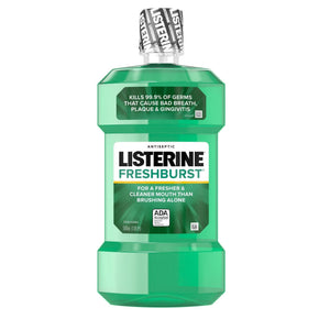Listerine Freshburst Antiseptic Mouthwash, Spearmint, 500 mL - 529375300-Single - LL Medico