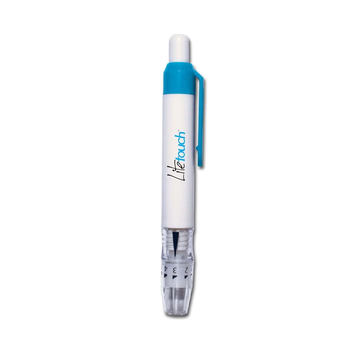 Litetouch Lancing Device, Push Button Activation - 20PSBL-Single - LL Medico