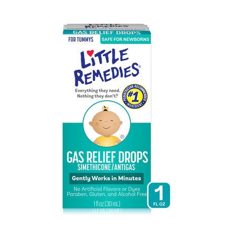 Little Remedies Gas Relief Drops, Simethicone 40 mg/0.6 mL, Oral Drops, 1 oz - 56184120401-Single - LL Medico