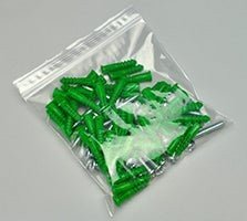 LK Clear Line Single Track Zipper Bag, Reclosable, 4 x 6", LDPE, Clear - F40406-Pack - LL Medico
