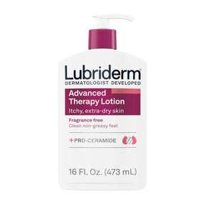 Lubriderm Advanced Therapy Lotion, Fragrance Free, 16 fl oz - 05280048234-Single - LL Medico