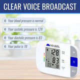 Mabis Digital Blood Pressure Monitor, Adult Arm, Large Cuff - 04-635-001-Single - LL Medico