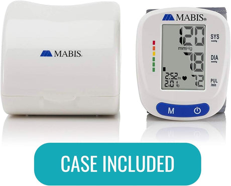 Mabis Digital Wrist Blood Pressure Monitor, Adult Cuff - 04-615-001-Single - LL Medico