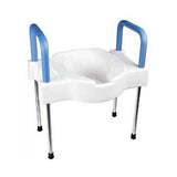 Maddak Extra Wide Tall - Ette Elevated Toilet Seat with Aluminum Legs - 725881000 - LL Medico