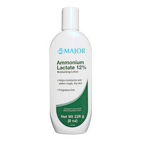 Major Ammonium Lactate Moisturizing Lotion, 8-ounce Bottle - 00904598426-Single - LL Medico
