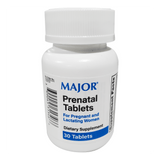 Major Prenatal Vitamin Supplement, 30 tablets - 00904531346 - LL Medico