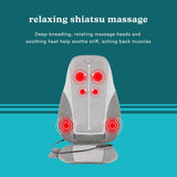 HoMedics Shiatsu Pro Massage Cushion with Heat, 5 5/16 X 17 1/2 X 24 1/2" - MCS-382HJ-Single - LL Medico