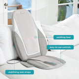 HoMedics Shiatsu Pro Massage Cushion with Heat, 5 5/16 X 17 1/2 X 24 1/2" - MCS-382HJ-Single - LL Medico