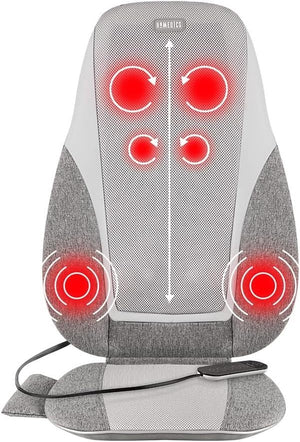 Massage Cushion with Heat HoMedics Shiatsu Pro 5 5/16 X 17 1/2 X 24 1/2" - MCS-382HJ-Single - LL Medico