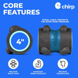 Massage Wheel Chirp 4" Diameter X 5" Width - W-XR-4-MNT-D-Single - LL Medico