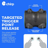 Massage Wheel Chirp 4" Diameter X 5" Width - W-XR-4-MNT-D-Single - LL Medico