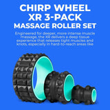 Massage Wheel Set Chirp 4 / 6 / 10" Diameter - W-XR-1064-MNT-D-Single - LL Medico