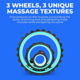 Massage Wheel Set Chirp 4 / 6 / 10" Diameter - W-XR-1064-MNT-D-Single - LL Medico