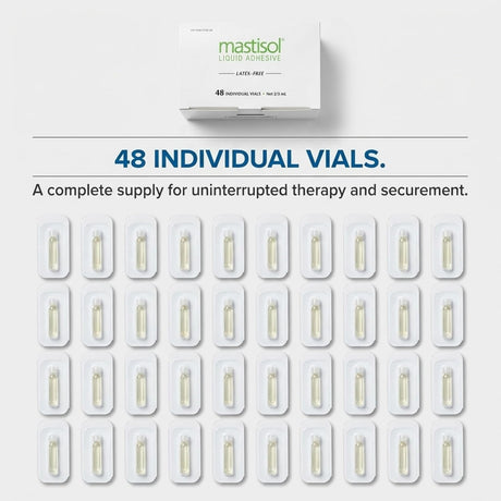 Mastisol Liquid Adhesive, Latex-Free, 2/3 mL Vials - 00496052306-Single - LL Medico