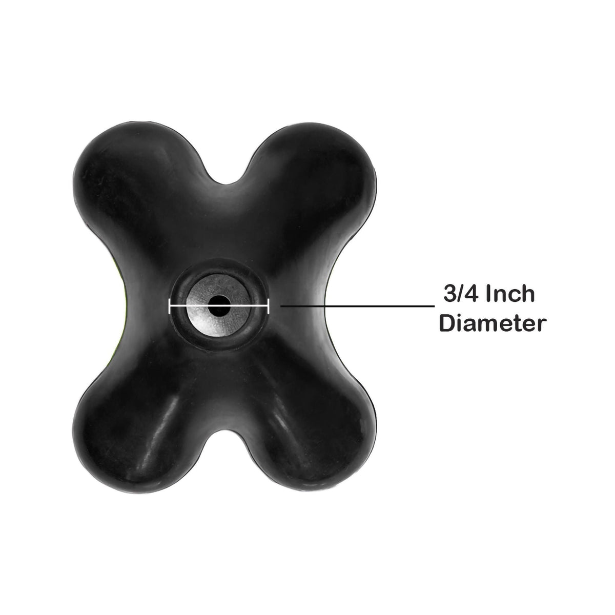 McKesson 4-Point Cane Tip, 3/4" Diameter - 146-RTL10351-Box - LL Medico