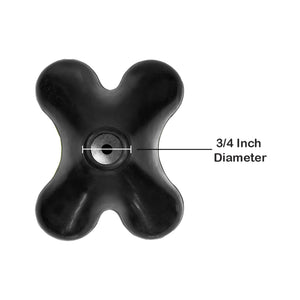McKesson 4-Point Cane Tip, 3/4" Diameter - 146-RTL10351-Box - LL Medico