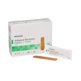 McKesson Adhesive Bandages Fabric Strip, Sterile, 3/4" x 3" - 16-4813-Box - LL Medico