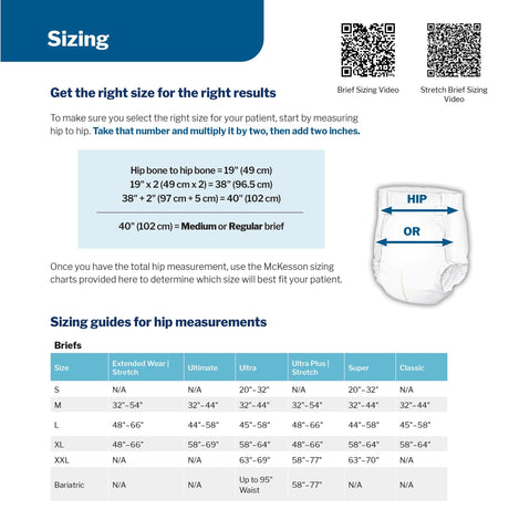 McKesson Adult Briefs, Super - BR30646-Pack - LL Medico