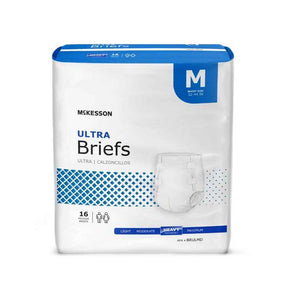 McKesson Adult Briefs, Ultra - BRULSM-Pack - LL Medico