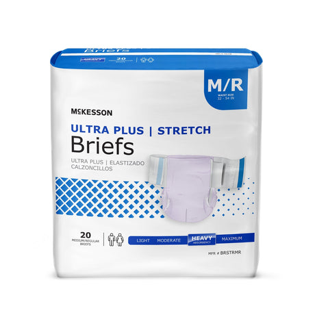 McKesson Adult Briefs, Ultra Plus - BRSTRMR-Pack - LL Medico