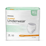 McKesson Adult Pull Up Underwear, Classic - UWEMD-Pack - LL Medico