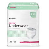McKesson Adult Pull Up Underwear, Super - UW33847-Pack - LL Medico