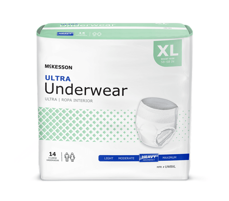 McKesson Adult Pull Up Underwear, Ultra - UWBSM-Pack - LL Medico