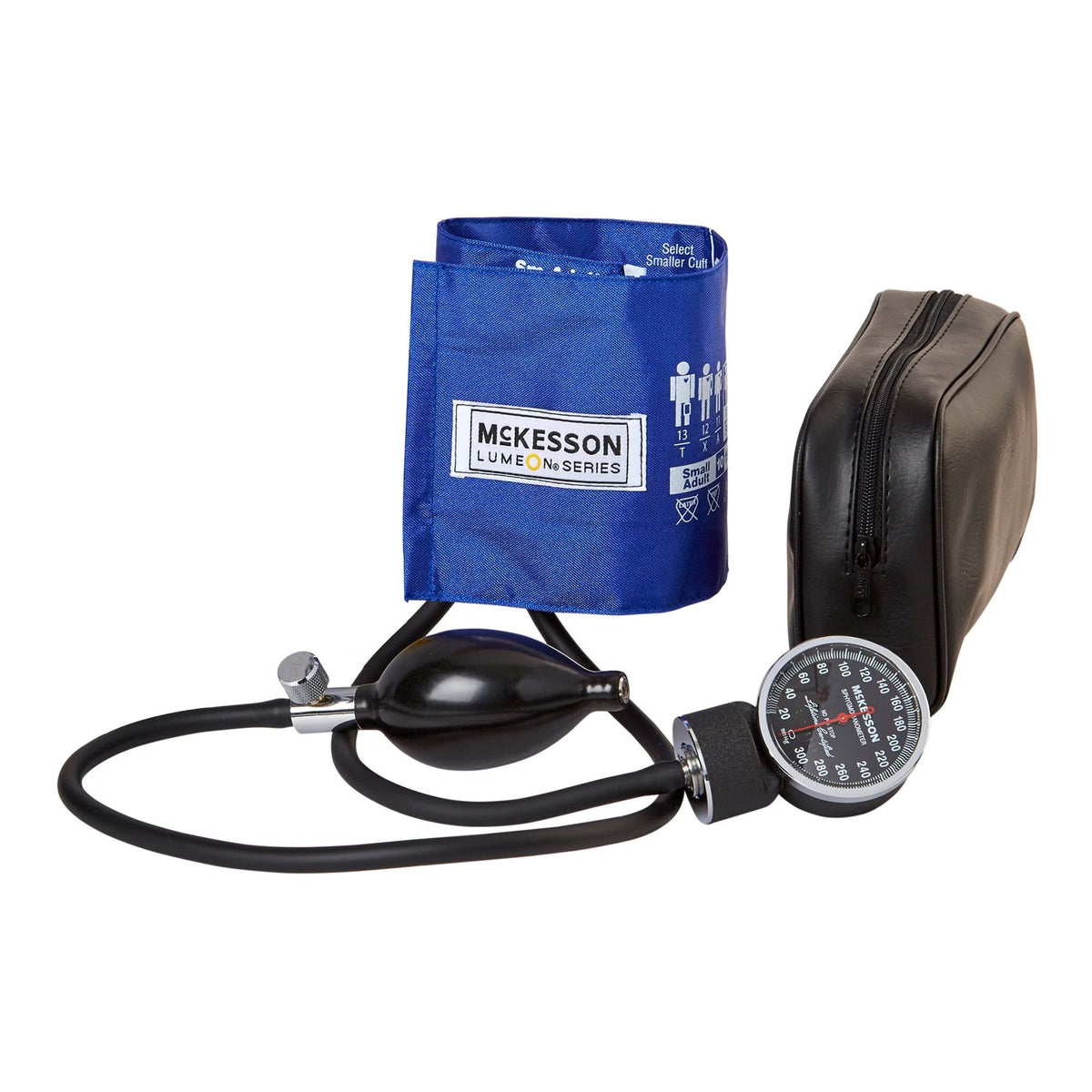McKesson Aneroid Blood Pressure Monitor, Pocket, Small Adult, 19-27 cm - 01-720-10SARBGM-Box - LL Medico