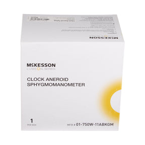 McKesson Aneroid Sphygmomanometer, Adult Cuff, Wall Mount - 01-750W-11ABKGM-Single - LL Medico
