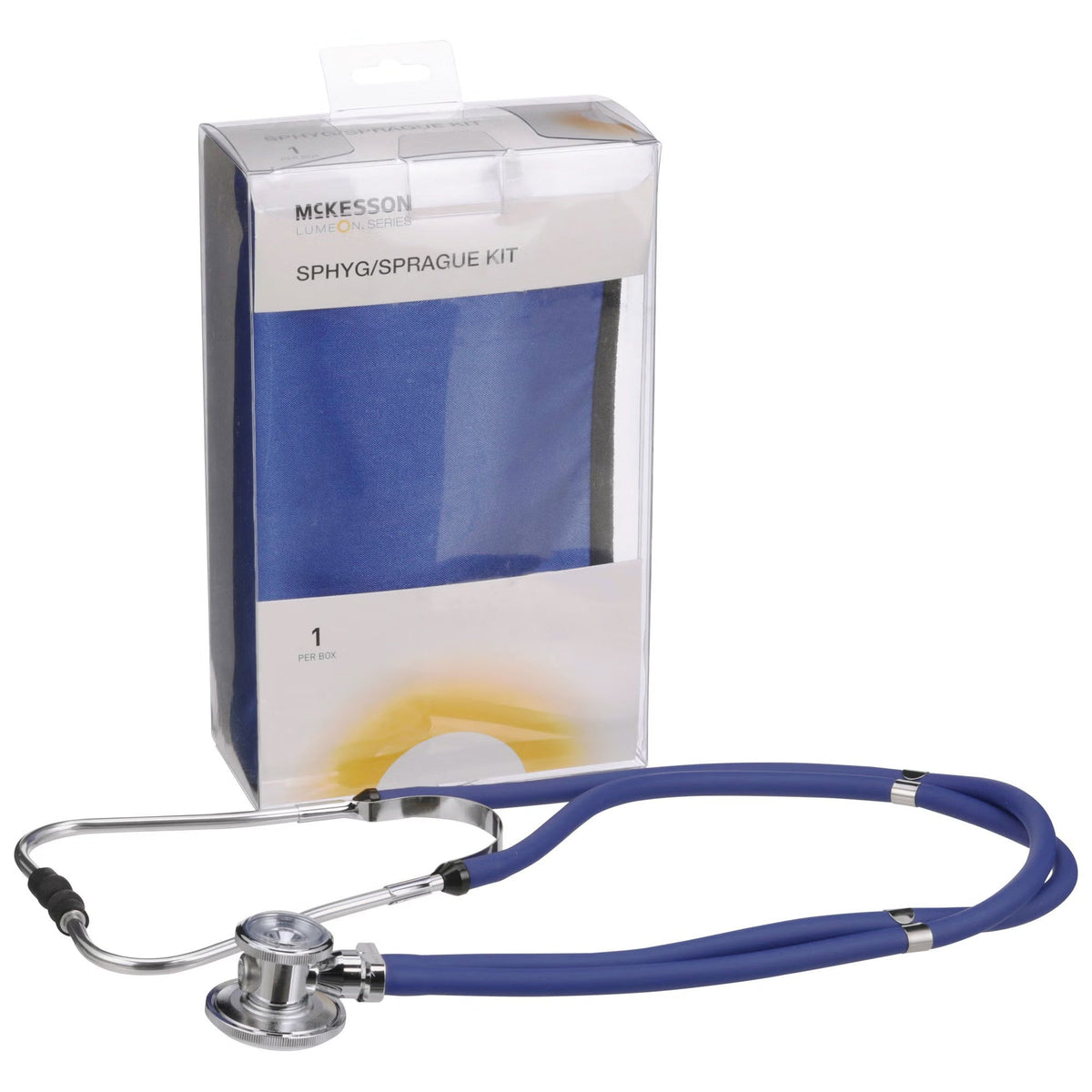 McKesson Aneroid Sphygmomanometer and Sprague Stethoscope Set, Adult - 01-768-641-11ARBGM-Case - LL Medico